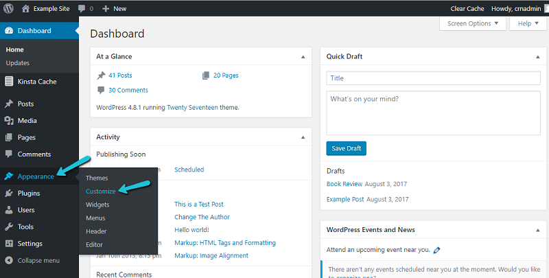 Quick Guide To WordPress Customizer Interface 