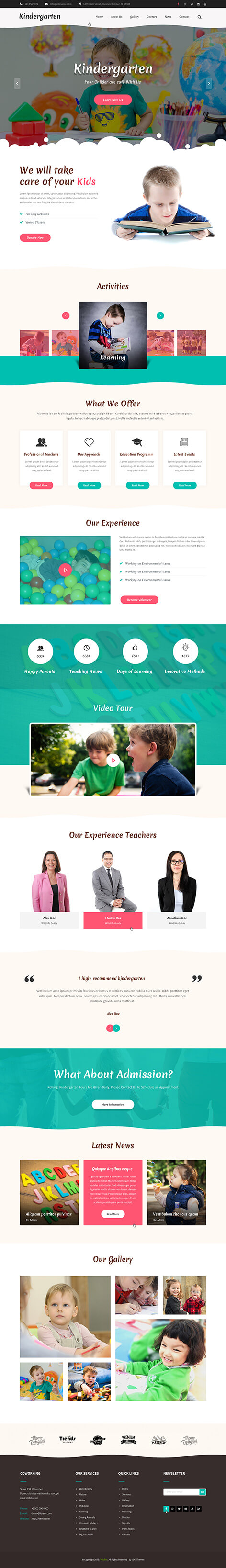 preschool WordPress theme