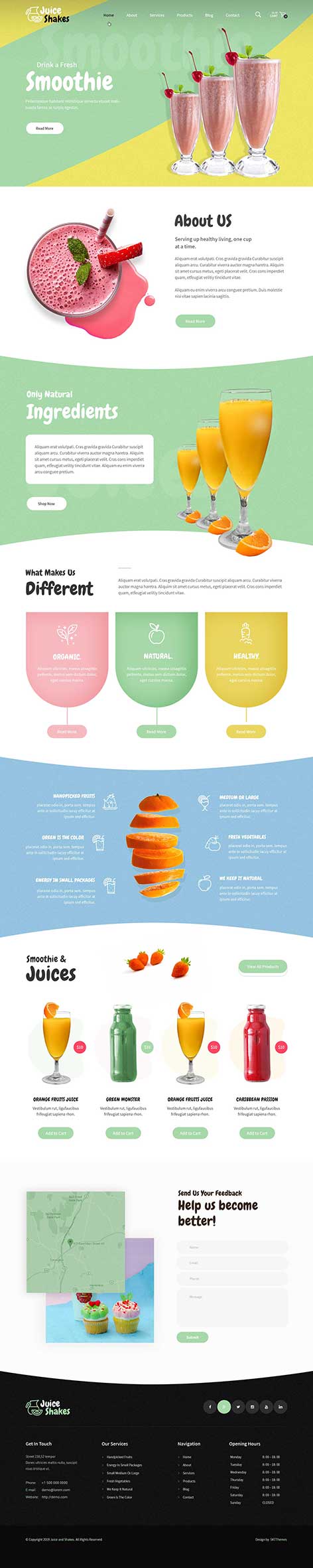 Juices and Shakes