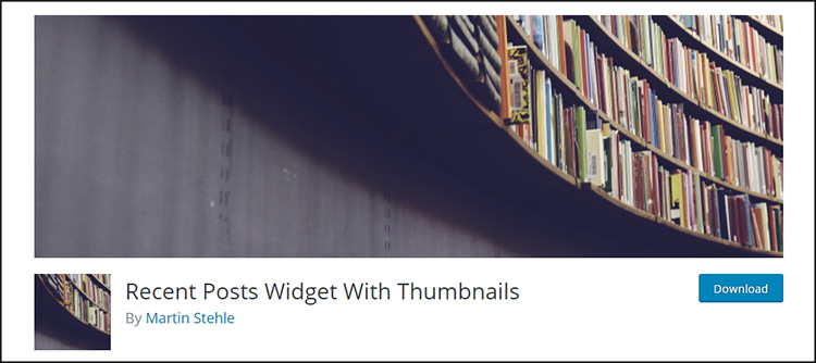 Recent Posts Widget with Thumbnails