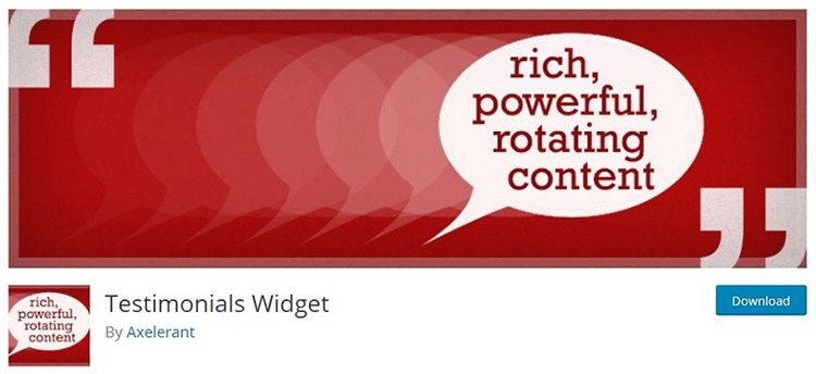 testimonials widget