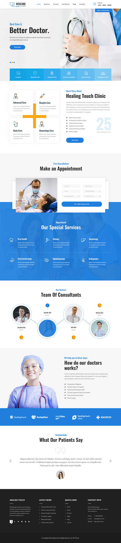 responsive medical WordPress theme2