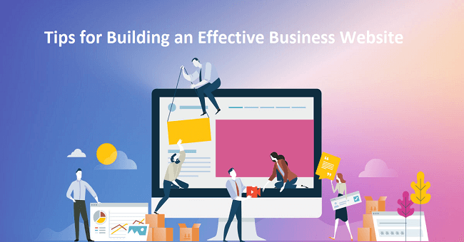 building an effective business website
