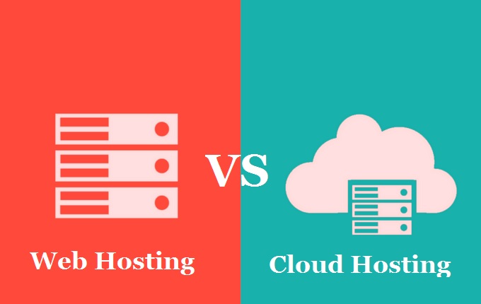 web hosting Vs cloud hosting