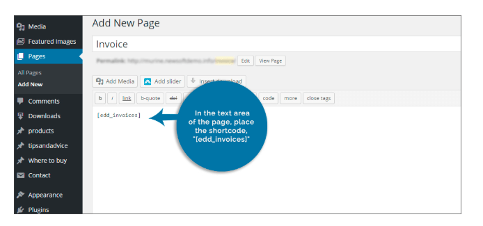 Digital Downloads of Customer Invoices