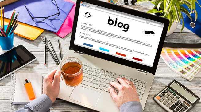 create a blog