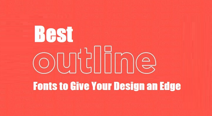 best outline Fonts