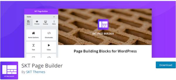 skt page builder