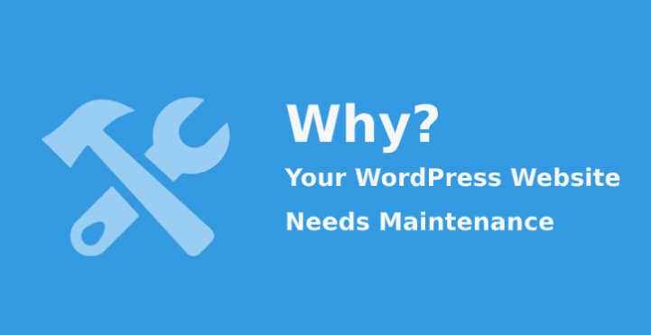 WordPress website needs maintenance