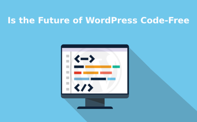 the future of WordPress code-free