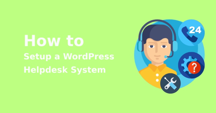 WordPress helpdesk system