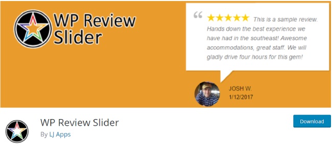 WP Review slider