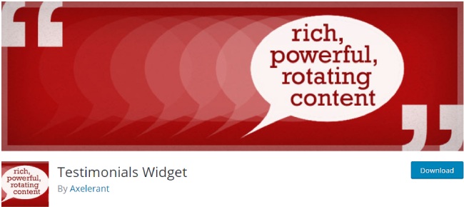 testimonials widget