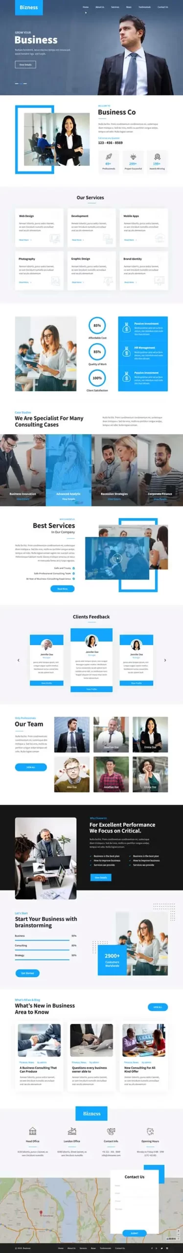 Local Business WordPress Theme