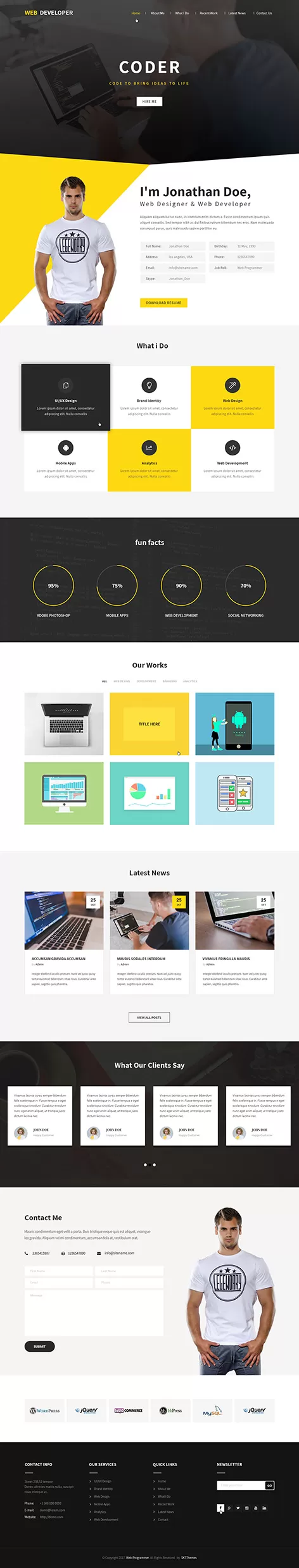 Freelancer WordPress Theme