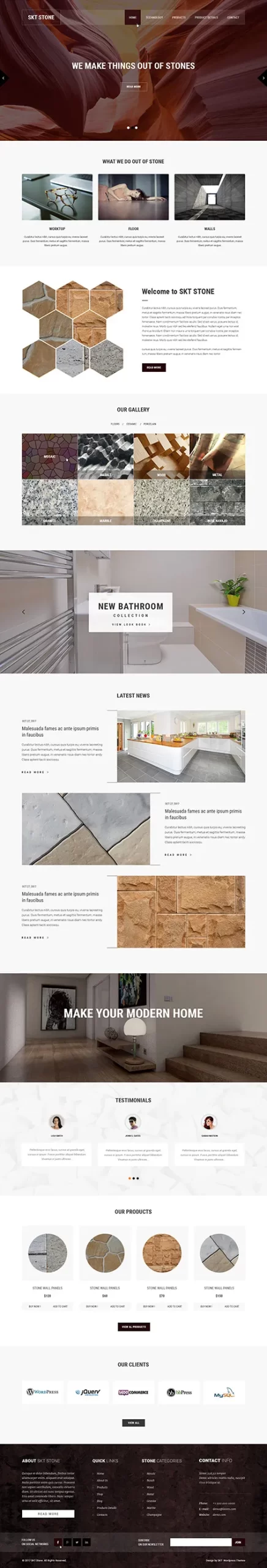 Flooring WordPress Theme