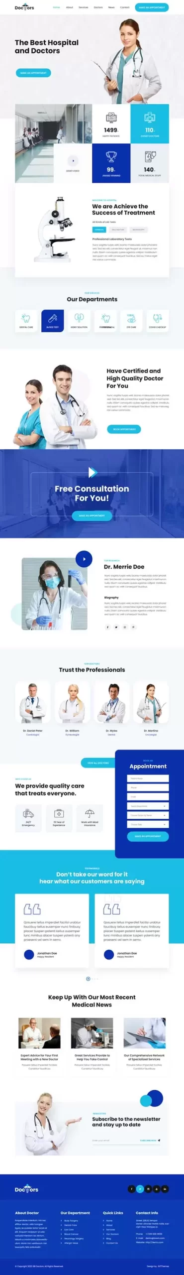 Health & Medical WordPress Theme