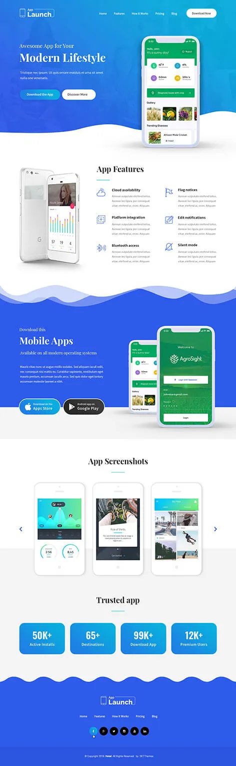 App Store WordPress Theme