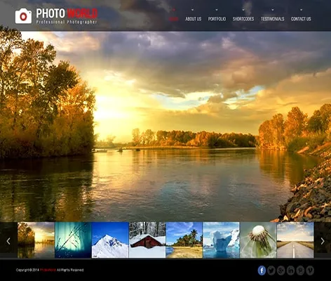 Photography WordPress Theme