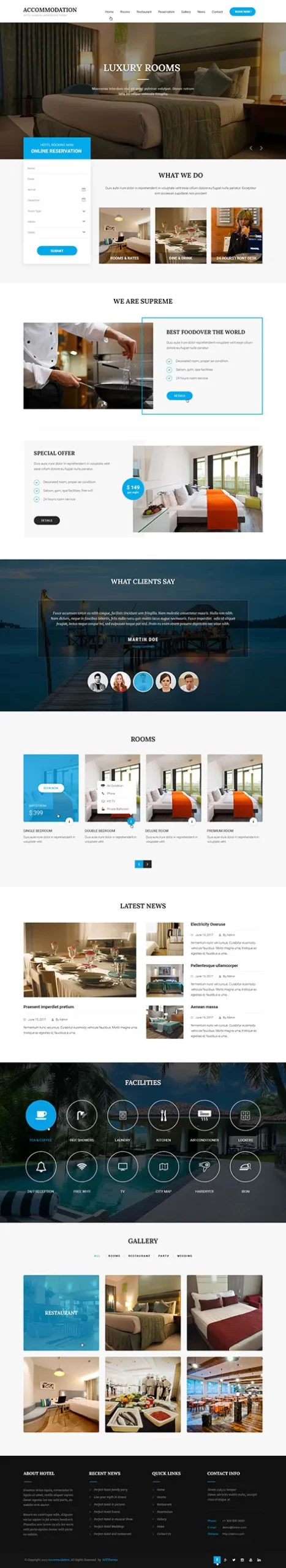 Guesthouse WordPress Theme