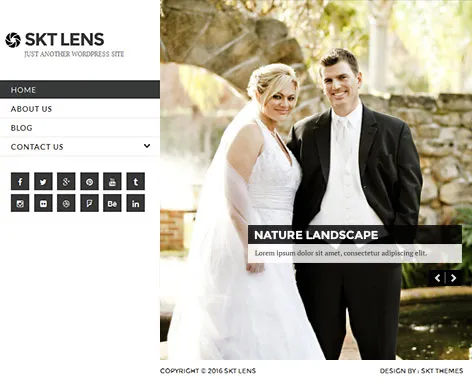 Wedding venue WordPress theme