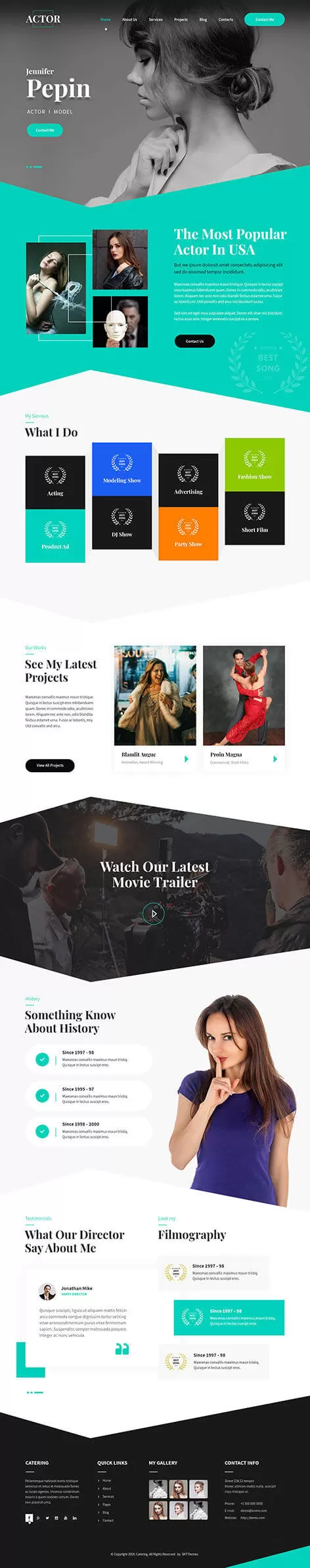 Comedian WordPress Theme