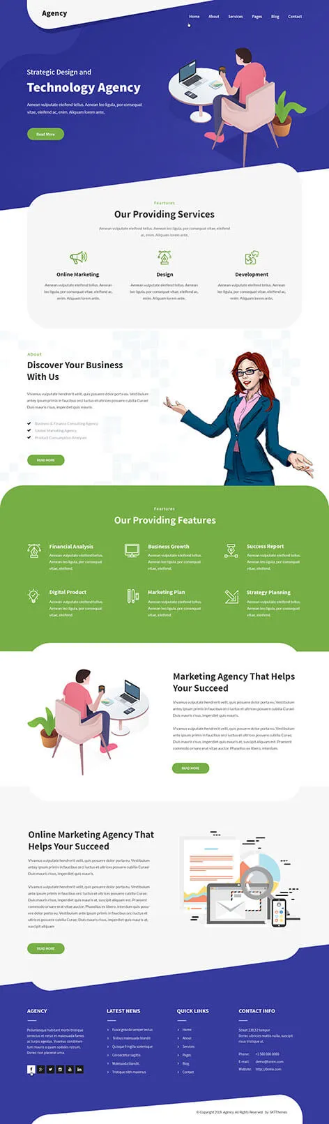 Corporation WordPress Theme