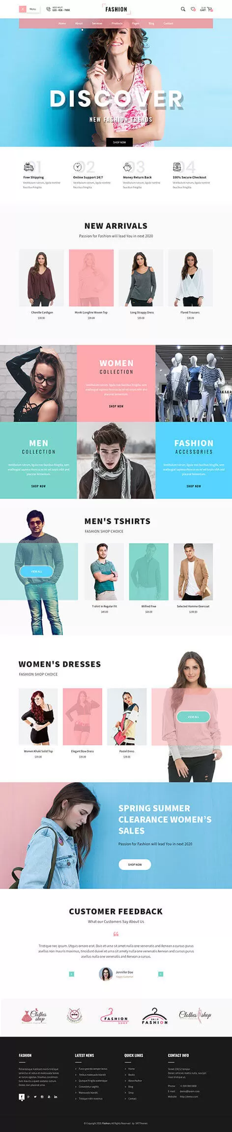 Fashion Shop WordPress Theme