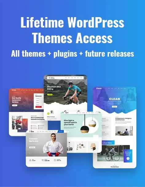 Lifetime Membership WordPress Themes
