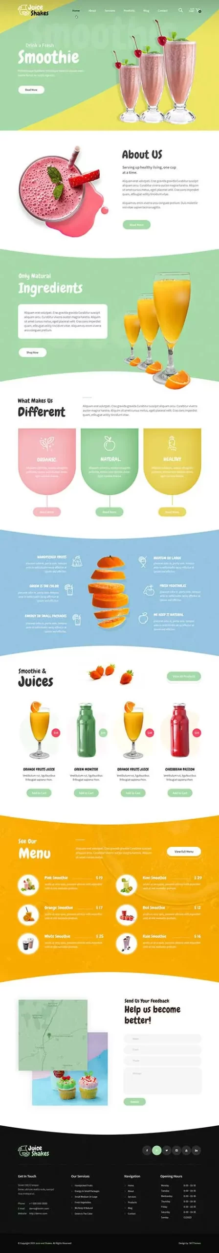 Smoothie WordPress Theme