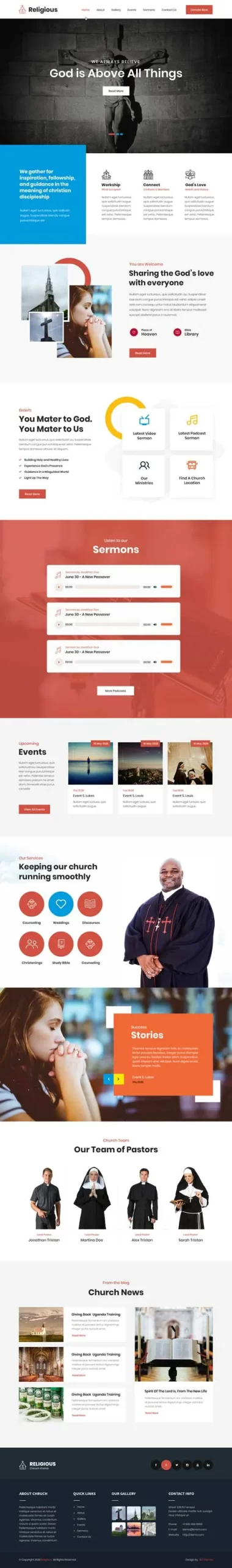 Devotional WordPress Theme