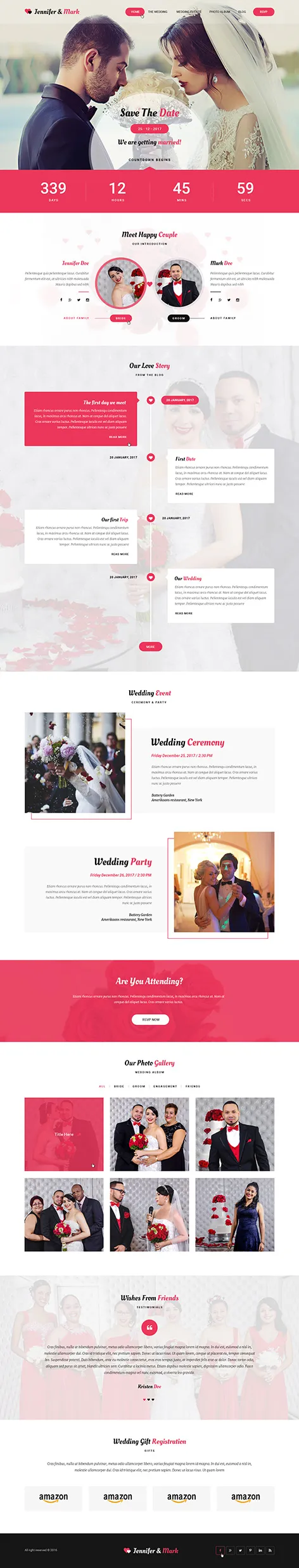 Wedding WordPress Theme