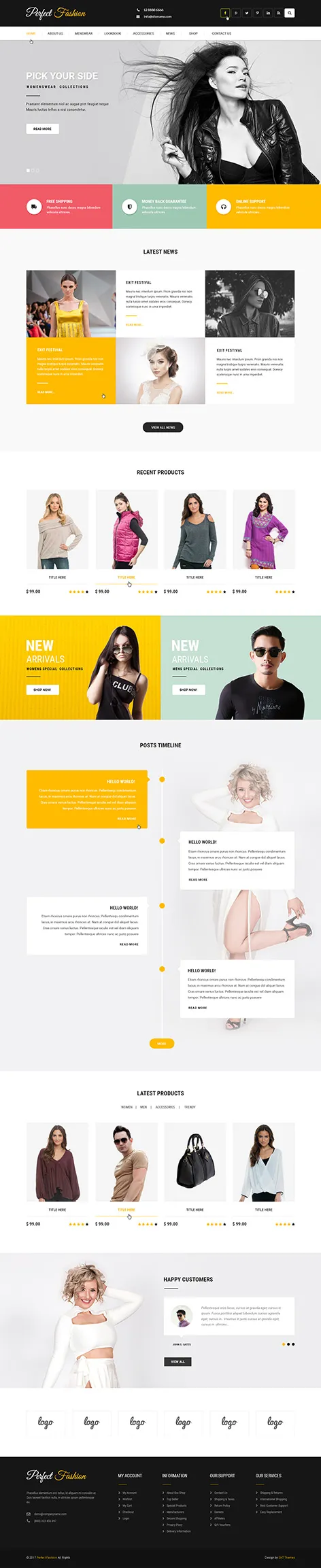 Beautiful WordPress Theme