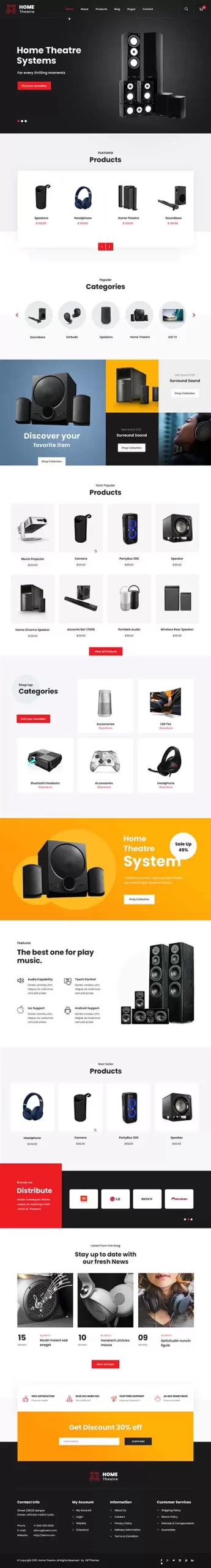 Musical Instruments WordPress Theme