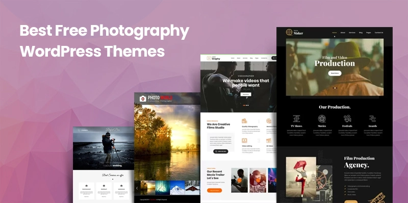 Best Photography WordPress Themes Free