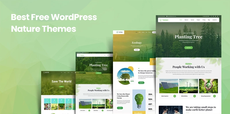 Best Nature WordPress Themes Free