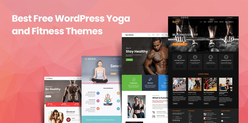 Best Yoga and Fitness WordPress Themes Free
