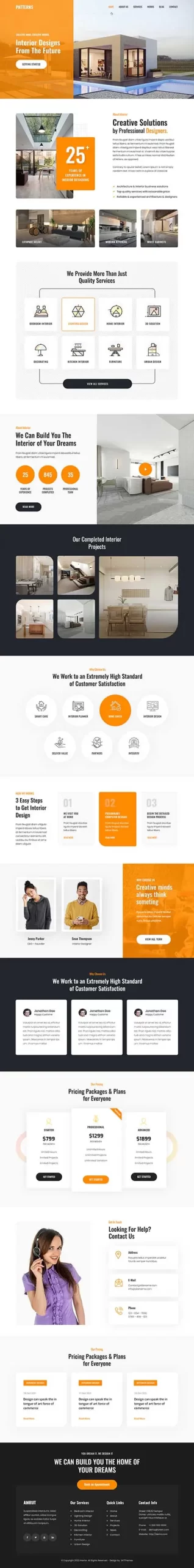 Patterns WordPress Theme