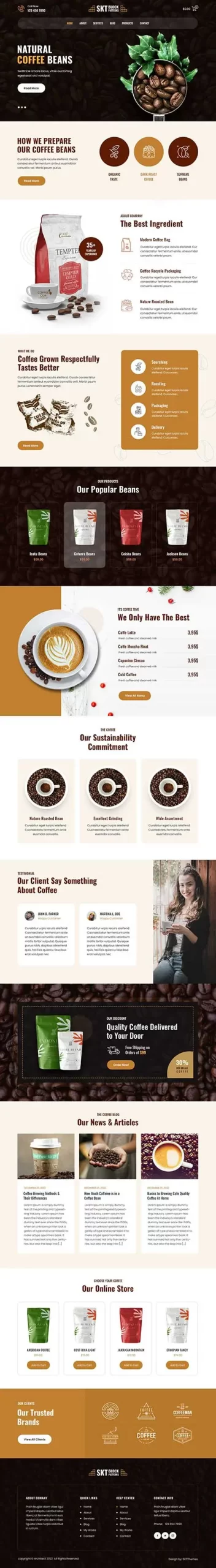 Food & Drink WordPress Theme