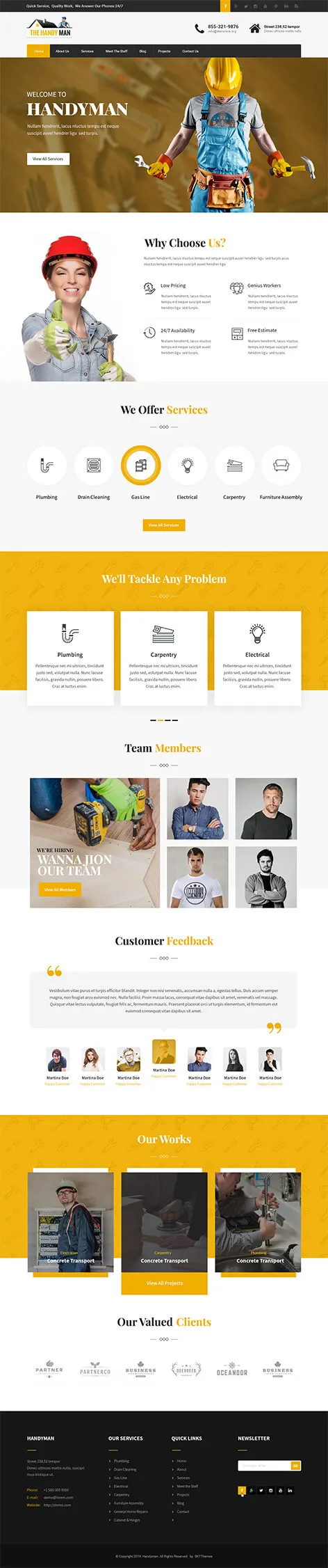 Repair WordPress Theme