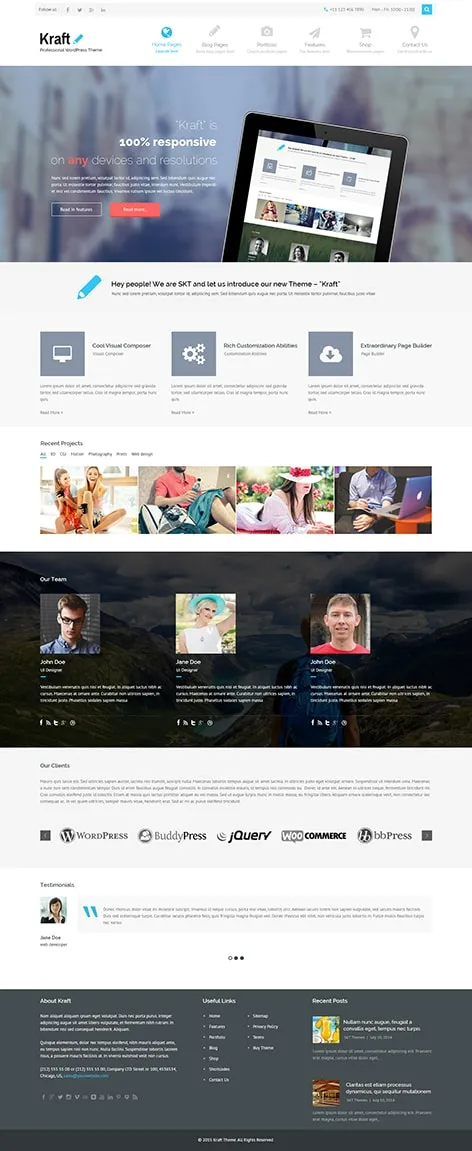 Portal WordPress Theme