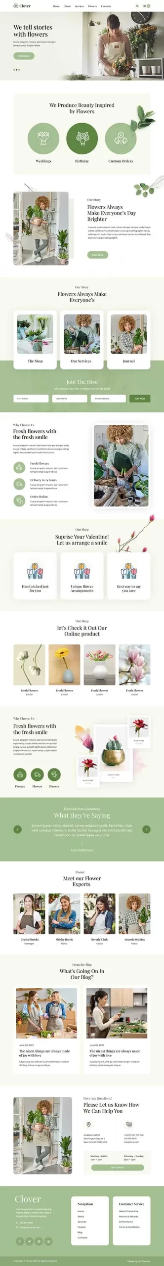 decoration store WordPress theme