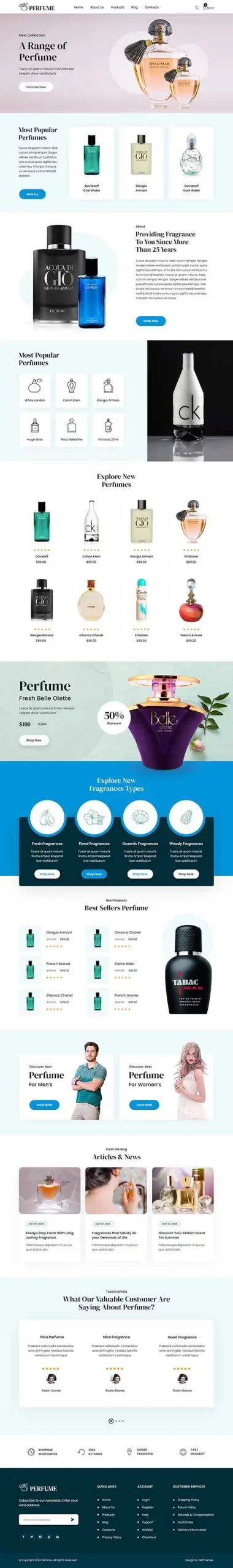 SKT Divi Child eCommerce Theme