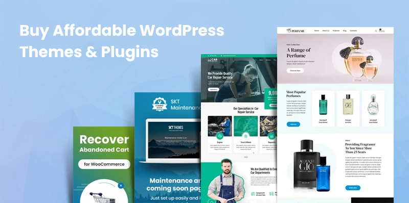 Buy Affordable WordPress themes and plugins