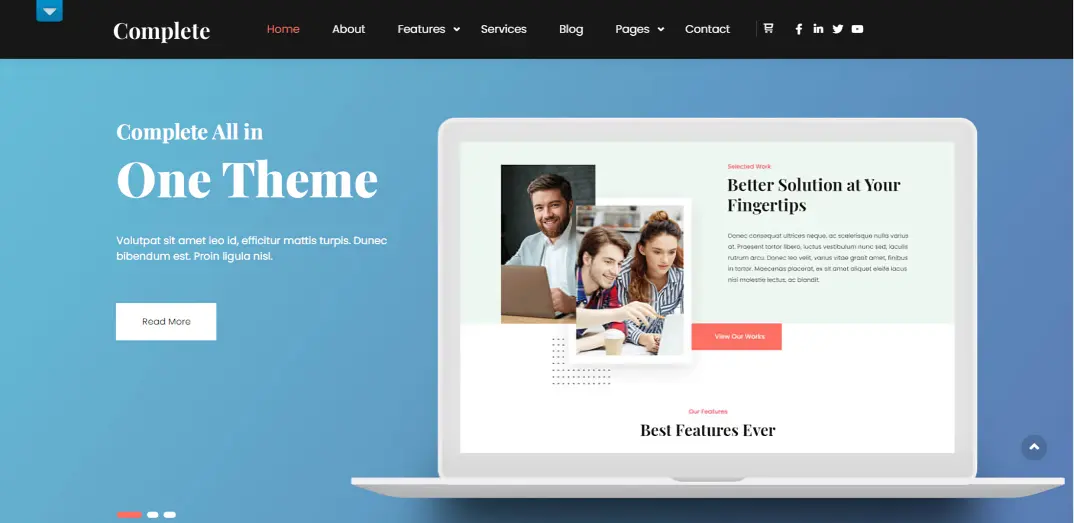 Complete Pro WordPress Theme