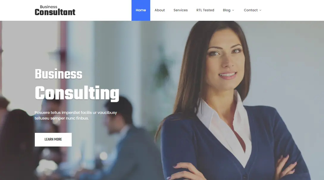 GB Consultant WordPress Theme