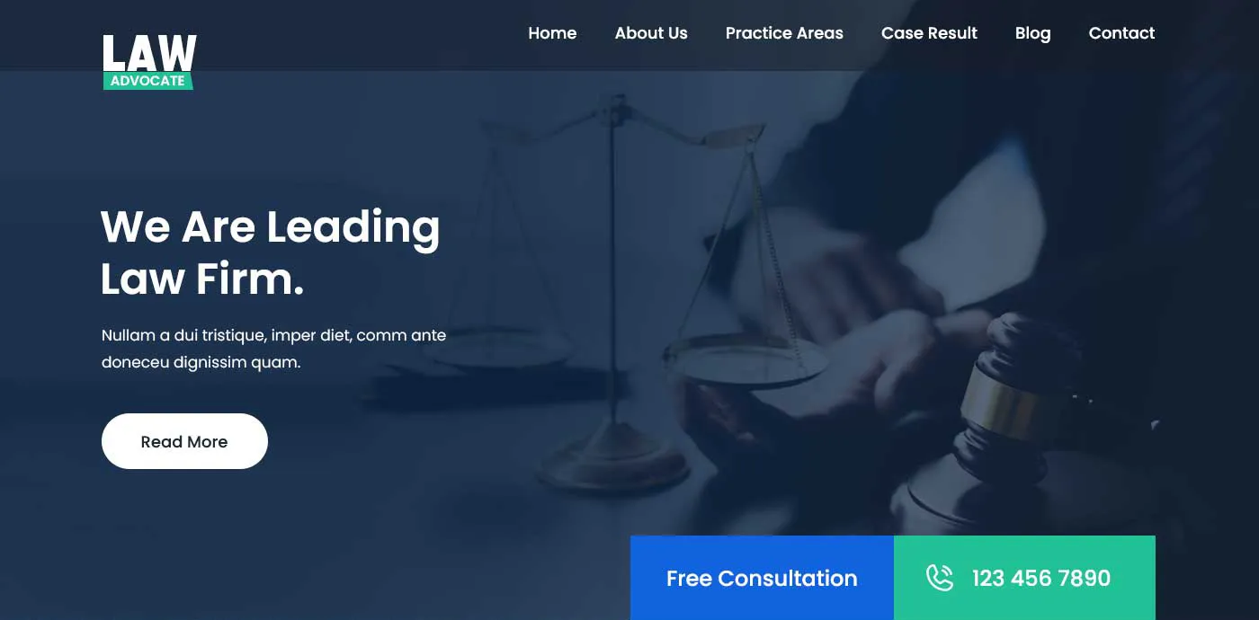 Barrister WordPress Theme