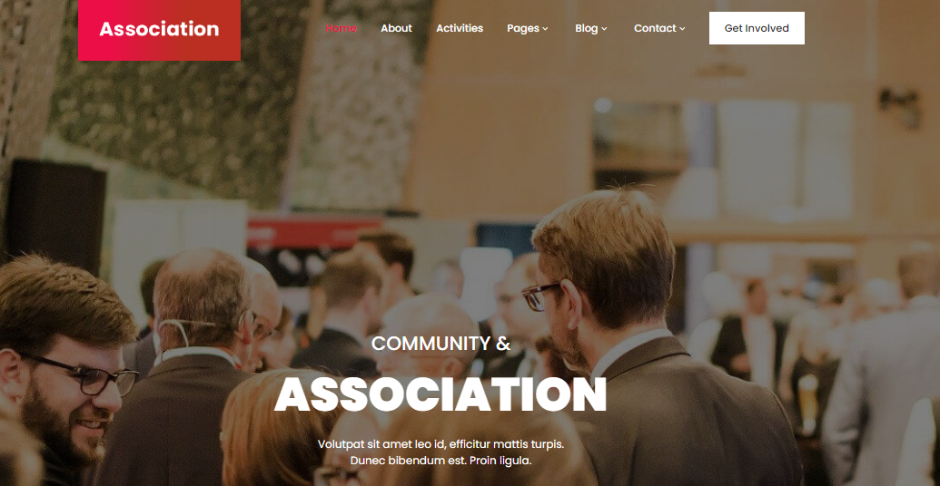 SKT Association - Open Source WordPress Theme