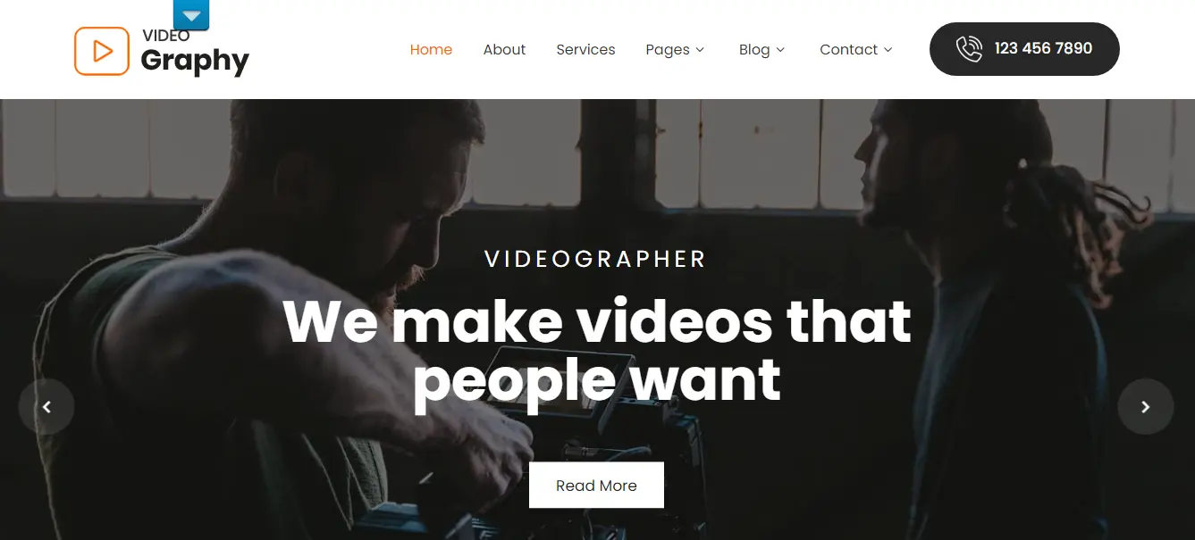 SKT Videography WordPress Theme