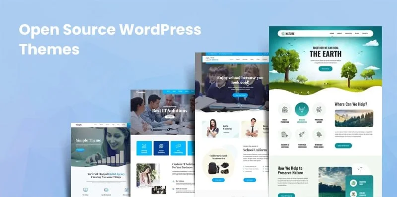 Open Source WordPress Theme